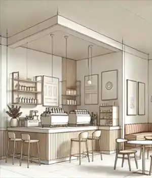 THI CÔNG SETUP QUÁN CÀ PHÊ